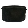 thumbnail image 1 of Colonial Mills BR42A018X018 Boca Raton - Black 18 in. x 12 in. Utility Basket, 1 of 5