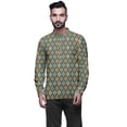 thumbnail image 1 of Atasi Indian Traditional Kurta For Men Mandarin Collar Short KurtaShirtFor Boy, 1 of 1