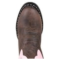 thumbnail image 3 of Kid's Monterey Brown/Pink Cowboy Boot, 3 of 4
