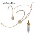 thumbnail image 1 of Bgsha Microphone Beige avec Crochet d'Oreille Sans Fil Beige, 1 of 6