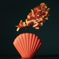 thumbnail image 3 of Shell Shape Vase  Ceramic Vase  Ceramic Flower Vases for Decor  Indoor Planter Plant Pot  Home Decoration -, 3 of 9