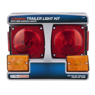 Standard Trailer Light Kit with Side Marker Lights - Under 80"
