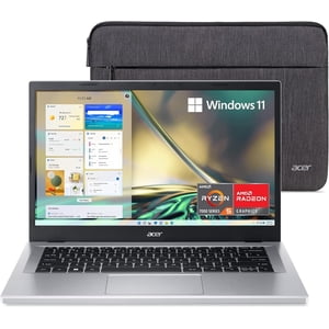 Acer Aspire 3 14 1 pouce plein HD portable AMD Ryzen 5 7520U 2.8 GHz 8GB RAM 512GB SSD Fenêtre 11 Accueil Certifié remis à neuf