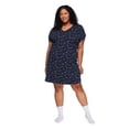 thumbnail image 2 of George Women's Plus V-Neck Nightshirt, 2 of 6