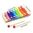 thumbnail image 3 of XZNGL Wooden Percussion Octave Early Education Xylophone Musical Toy for Infants, 3 of 9