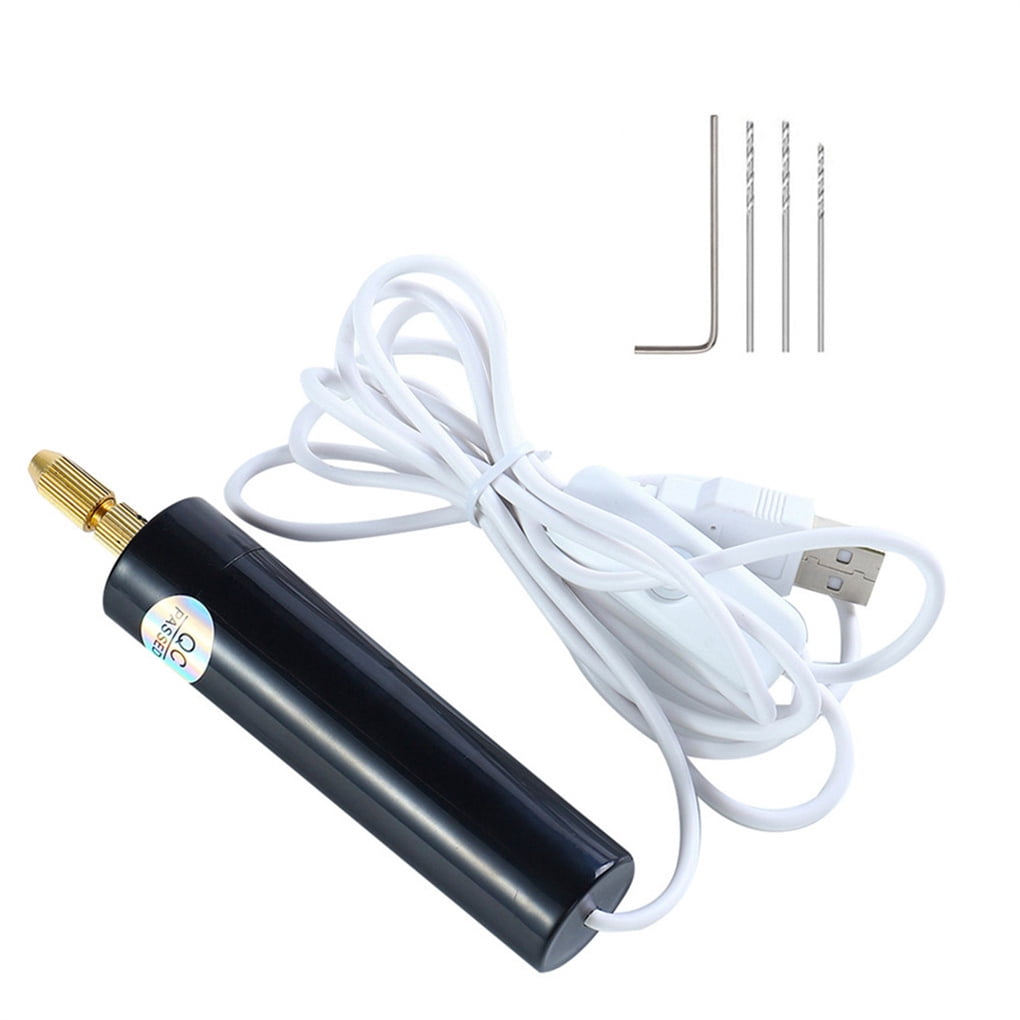 Langgg Electric USB Powered Hand Drill Kit Holes Drilling Engraving Tools Jewellery Piercing Machine Grinding Plastic Board