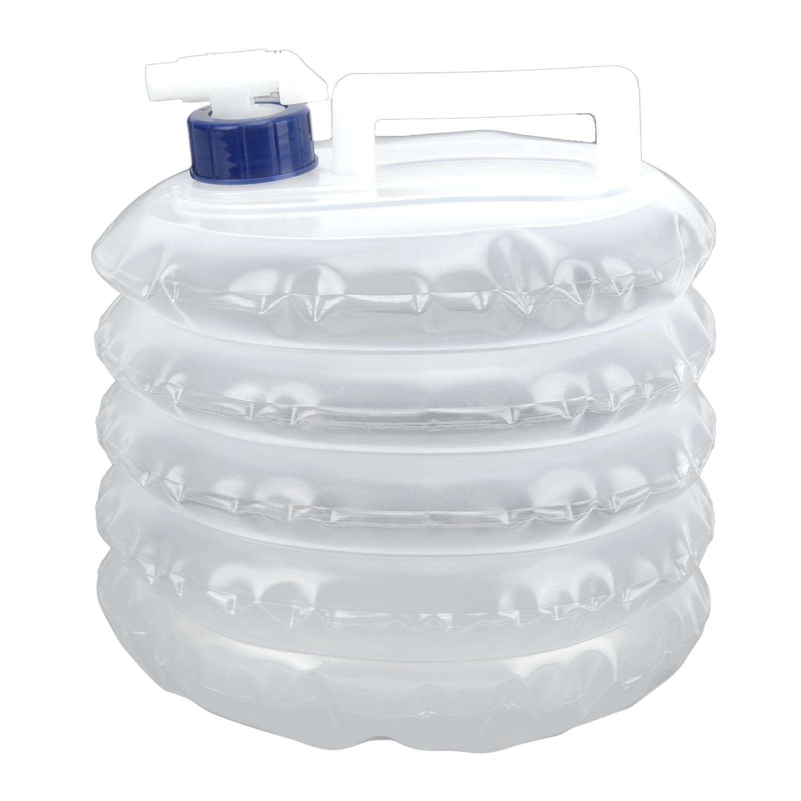 Conteneur d'Eau Pliable avec Robinet, Réservoir de Stockage d'Eau Portable pour Camping en Plein Air Randonnée Escalade 5l