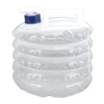 thumbnail image 1 of Conteneur d'Eau Pliable avec Robinet, Réservoir de Stockage d'Eau Portable pour Camping en Plein Air Randonnée Escalade 5l, 1 of 8