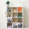 thumbnail image 4 of 3 Sprouts Children's Foldable Fabric Storage Cube Soft Toy Basket, Sloth, 4 of 4