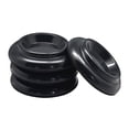 thumbnail image 1 of 4 Piano Caster Cups Durable Grand Piano Caster Cups Protection Carpet Piano Foot Black, 1 of 8