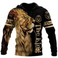 thumbnail image 1 of Chandails à Capuchon pour Hommes Imprimé Animal cool street (H, 4TG), 1 of 8