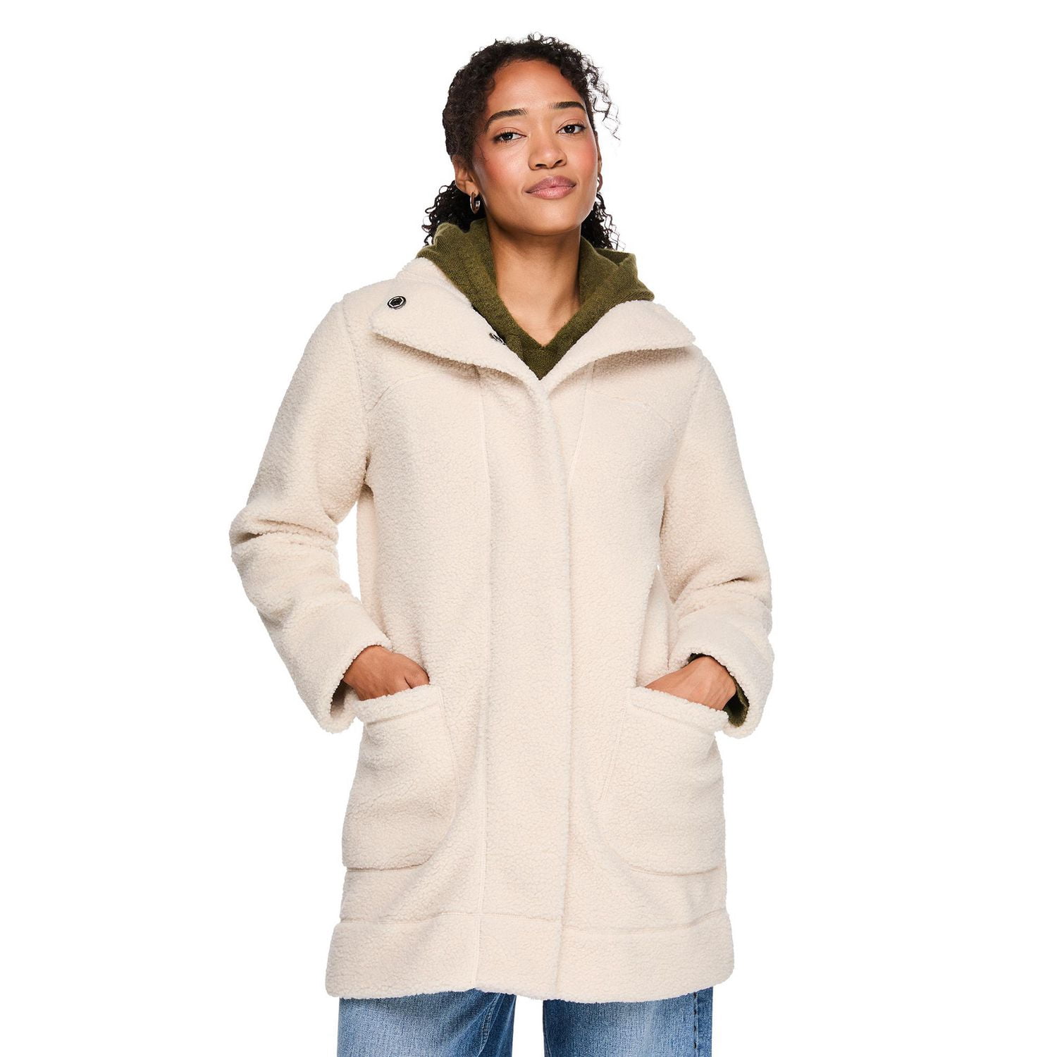 Manteau long en borgana George pour femmes