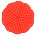 thumbnail image 1 of DIY Waffle Mold Reusable Silicone Muffin Cake Mould Baking Utensil Kitchen Accessory(5Grid HeartShape ), 1 of 12