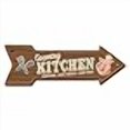 thumbnail image 3 of SignMission P-ARROW8-999899 24 Po Signe Flèche de Cuisine de Campagne, 3 of 4