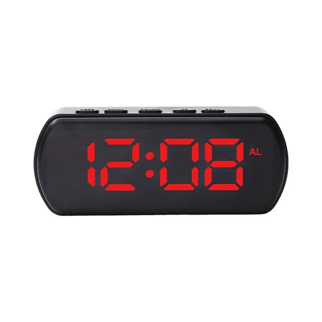 fastboy Fitness Clock Three-dimensional Digital Display With Alarm Function Energy-saving Backlight Timer red