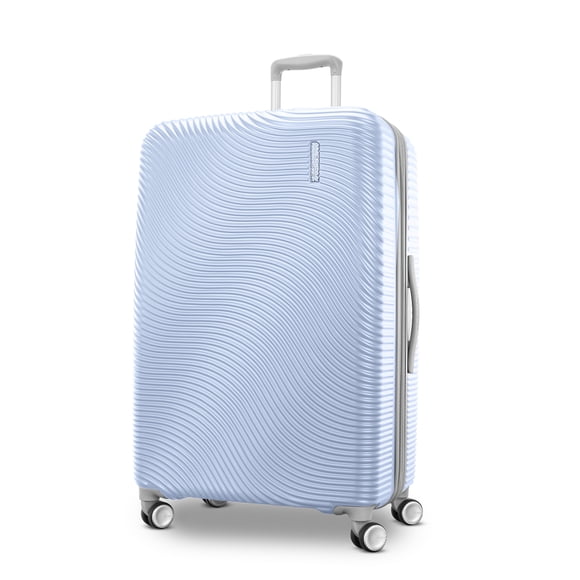 Grande valise American Tourister Colour Waves (4 roues) – Bleu