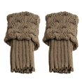 thumbnail image 2 of Leg Warmers for Women for Winter 80s Ribbed Knit Leg Warmer Winter Warm Long Boot Socks, 2 of 4