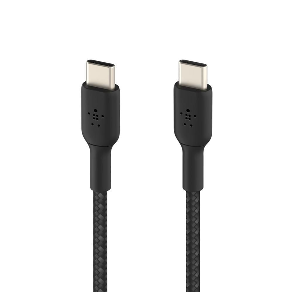 Câble USB-C vers USB-C à gaine tressée BOOST↑CHARGE