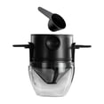 thumbnail image 3 of veasfak Paperless Pour Over Coffee Maker, Mesh , Coffee Accessories for the Office Black, 3 of 9