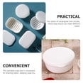 thumbnail image 3 of Raindrops 2pcs Travel Soap Case White PP Sealing Home Use Adults Holder, 3 of 8
