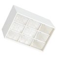 thumbnail image 2 of Desktop Organizer 9 Drawers Dustproof Multifunctional Easy to Clean Desk Storage Box for Jewelry Makeup Office School Home, 2 of 10
