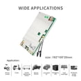 thumbnail image 4 of BMS Lithium Battery Smart BMS 12V 4S 3S NMC 100A 150A 200A UART Funct With BT Balance Circuit Protect Board ,Safety and Reliability, 4 of 7