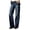 Blue, variant on Meichang Women's Wide Leg Casual Baggy High Waisted Straight Leg Jeans by Meichang, Blue, L