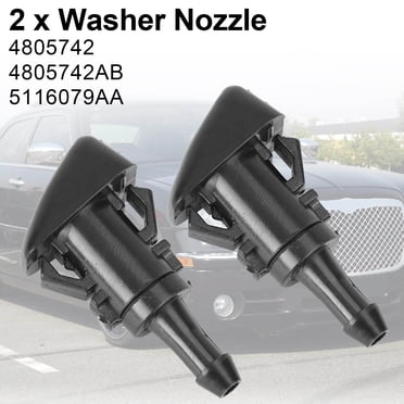 2 Pcs Buse de Lave-Glace Jet pour Dodge Journey 09-13 5116079AA