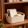 thumbnail image 4 of Storage Box for Kitchen Pantry Organization, Plastic Snack Container with Handles, Space Saving Cabinet Bin for Living Room Drawers Organizer, 4 of 6
