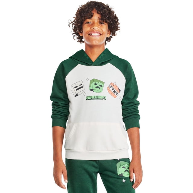 Minecraft Boys' Fleece Hoodie