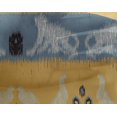thumbnail image 3 of oneOone Georgette Viscose Fabric Stripe|Bird & Monkey Ikat Printed Craft Fabric BTY 42 Inch Wide, 3 of 3