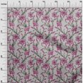 thumbnail image 3 of oneOone Tissu Rose en Polyester Spandex Tissu Floral pour Robe Tissu Imprimé Tissu au Mètre 56 Pouces de Large, 3 of 4