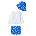 thumbnail image 2 of George Baby Boys' Three Piece Rashguard Set, 2 of 2