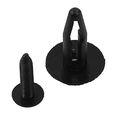 thumbnail image 4 of 75Pcs Rivets en Plastique Fixation Voiture Pare-Chocs Pousser des Clips 32mm de Long Noir, 4 of 7