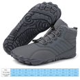thumbnail image 3 of Rubber Jogging Sneakers Non-Slip Breathable High Ankle Boots for Outdoor Walking, 3 of 8