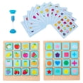 thumbnail image 1 of Memory Matching Card Game Educational Fun Animal Fruit Memory Game Preschool Toy, 1 of 10