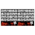thumbnail image 3 of Youkk 25 Pcs/ensemble Pochoirs d'Halloween pour Dessiner des Visages de Citrouille Divers Modèles Réutilisables Taille Appropriée 2Ensemble, 3 of 6