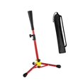 thumbnail image 3 of Lipstore Baseball Tee 15.35 to 31.5inch Rack Batting Tee for Outdoor Hitting Exercise Red, 3 of 8