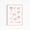 C, variant on Stylish pink bow wall art, watercolor college-style poster, suitable for college dorms and bedroom wall decoration. Size: 50*70 cm, unframed.,B