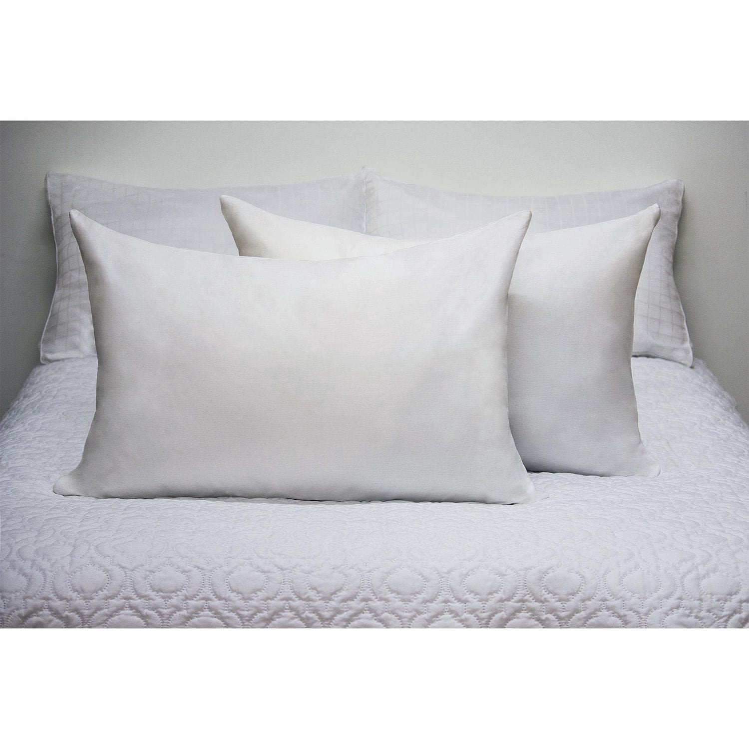 Safdie & Co. Protecteur D'Oreiller 2PK Blanc Optique