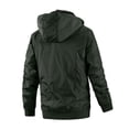 thumbnail image 4 of IROINNID Veste Extérieure pour Hommes Offres Ample Tactique Zip Imperméable Coupe-Vent Randonnée Veste à Capuche, Vert Olive, 4 of 4