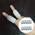 thumbnail image 3 of 10 Pieces/Set Portable Knuckle Sleeve Left Right Hand Elastic Breathable Knuckles Brace Protector Protective Gloves Sports Gear Grey, 3 of 9