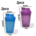 thumbnail image 2 of Bouteille Shaker / Gobelet Shaker à Protéines avec Billes Fouet en Fil, 2 of 5