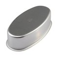 thumbnail image 3 of 8 Inches Oval Bread Mould Aluminum Alloy Non-stick Cheese Cake Pudding Baking Making Mold, 3 of 8
