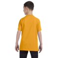 thumbnail image 5 of Hanes Authentic TAGLESS Kid`s Cotton T-Shirt, XS, Gold, 5 of 5