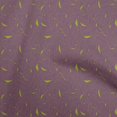 thumbnail image 1 of oneOone Viscose Chiffon Purple Fabric Line Drawing Leaf Sewing Craft Projects Fabric Prints By Yard 42 Inch Wide, 1 of 4