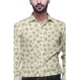 thumbnail image 3 of BESTMAN Long Sleeve Formal Shirt For Men Button Down Cotton Men Shirts, 3 of 5