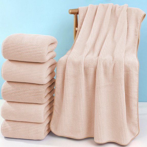 Birdeem Large Bath Towels, Large Bath Towels, Velvet Bath Towel Adult Household Men and Women Bathing Thickened Quicks Drying Large Towel Washcloth Water Absorbent Non Fluffys, Quick Dry Bath Towels
