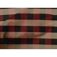 thumbnail image 4 of oneOone Cotton Poplin Black Fabric Gingham Check Craft Projects Decor Fabric Printed By The Yard 56 Inch Wide, 4 of 4