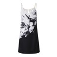 thumbnail image 4 of CEHVOM Robe d'Été Décontractée pour Femme, Mode, Imprimé à Col Suspendu en Métal, Sans Manches, 4 of 6